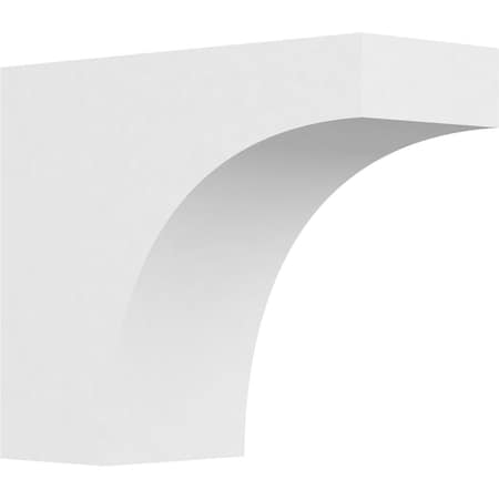 Ekena Millwork Standard Huntington Architectural Grade PVC Rafter Tail, 5"W x 10"H X 12"L RFTP05X10X12HUN
